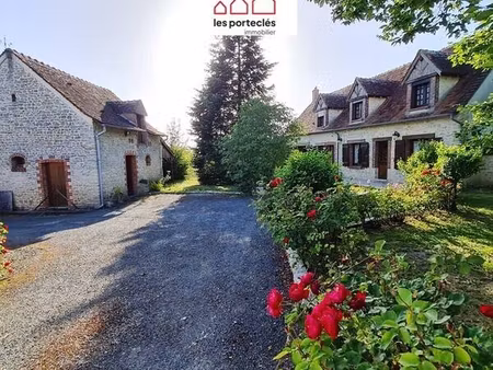 montliard, maison 201 m² hab, 3 ou 4 ch, garage, atelier / 2549m²