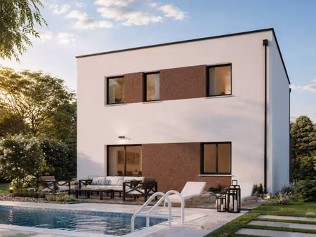 terrain avec maison neuf à vendre