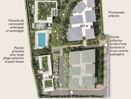 programme neuf antibes appartement 2 pièces dernier etage