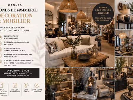 fonds de commerce à cannes
