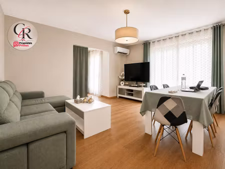 coup de coeur : 1er étage t4 rénové avec 3 chambres, balcons extérieurs & grande cave