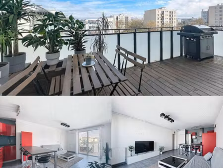 t4 lumineux de 75 m² – dernier étage – terrasse – garage fermé – résidence récente