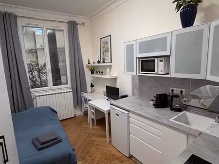 nice – trachel | studio meublé et climatisé de 17 m² – fort potentiel locatif