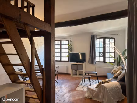 charmant studio avec mezzanine centre aix