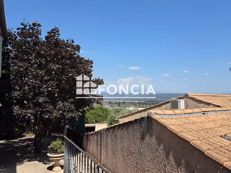 manosque, jolie villa t4 de 115 m2 sur 400 m2 de jardin avec magnifique vue