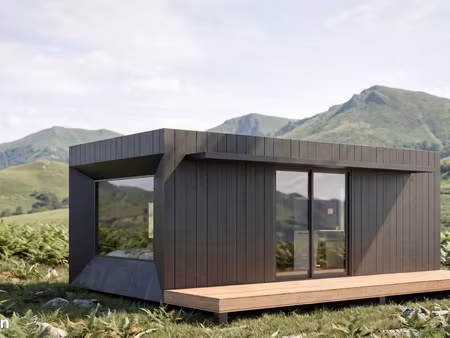 studio de jardin 20 m² d'architecte — décennale, livré posé