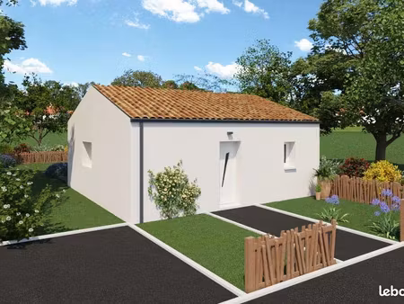 maison 1 chambres sur un terrain de 392 m² à talmont-saint-hilaire