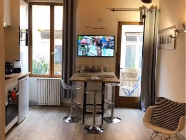t2 duplex meuble cœur presqu’île