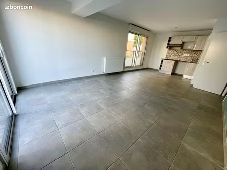 appartement t3 de 65m2 + jardin 25m2, quartier guillaumet