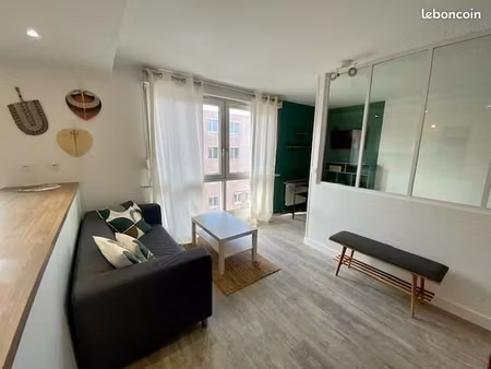 studio meublé rénové