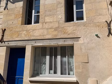 maison en pierres girondines style loft avec jardin 30 m2