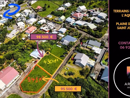 terrain à vendre 541m2