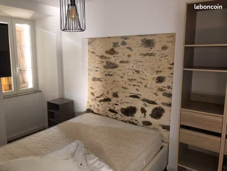 loue t2 meublé à l année - 28 m2 - pietranera