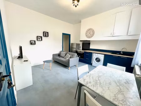 t2 meublé 40 m² rénové