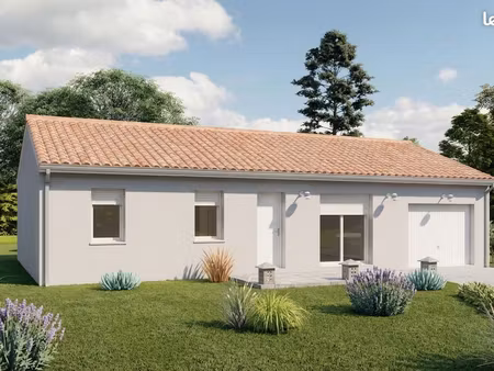 projet de construction d'une maison 95.01 m² avec terrain à aixe-sur-vienne (87)