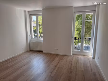 charmant t2/3 traversant sans vis-à-vis – quartier europe / nouveau bassin, mulhouse