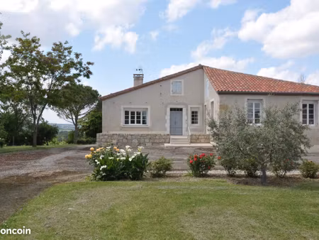 maison de campagne t4 à 20 km agen boé