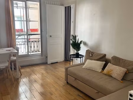 appartement à louer meublé 27m² paris 9