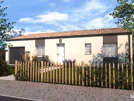 maison 3 chambres sur un terrain de 250 m² à les sables-d'olonne