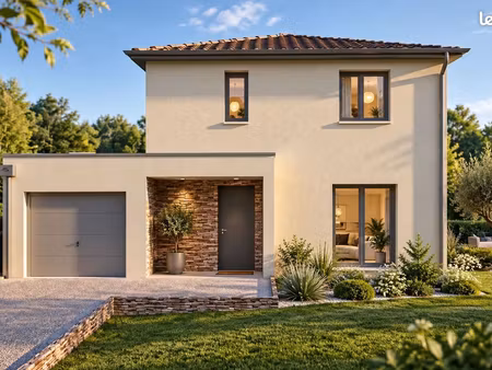 projet de construction d'une maison 85 m² avec terrain à saint-albain (71)