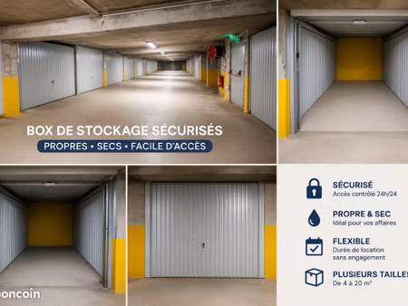 box garage proche insa