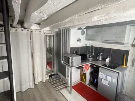 studio meublé 12 m² avec mezzanine – paris 10ᵉ – gare de l’est