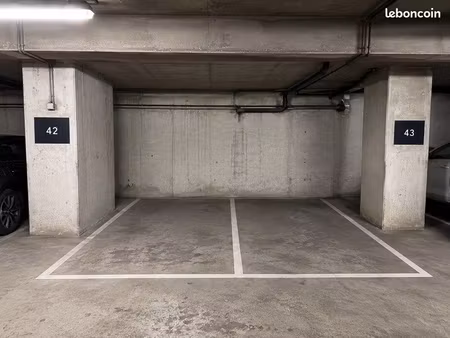 place de parking sécurisée à louer – boulogne-billancourt (marcel sembat)
