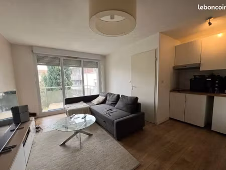joli t2 meublé 33m² avec balcon quartier calme
