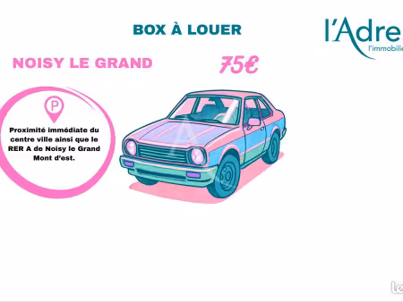 parking/box noisy le grand