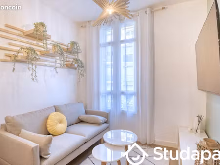chambre 1 pièce 9 m²
