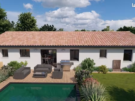 projet de construction d'une maison 104 m² avec terrain à aixe-sur-vienne (87)