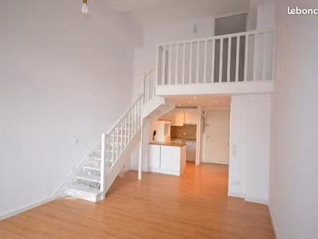 appartement type 2 duplex 52m2 toulouse carmes salin