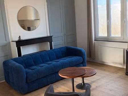 lille bois-blancs – superbe duplex meublé neuf – 42,66 m² habitables / 52,53 m² au sol – d