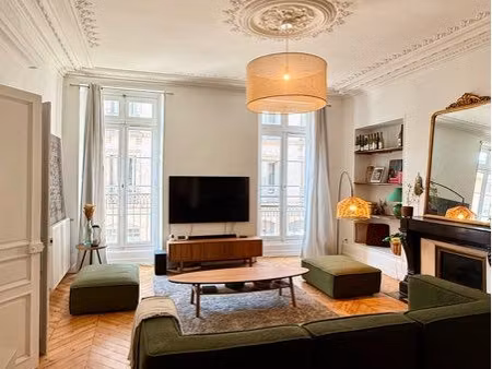 appartement haussmannien de 92 m² avec terrasse d'exception de 73 m²