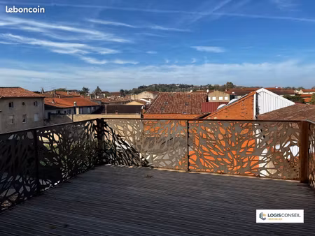 castres centre ville - appartement t5 duplex