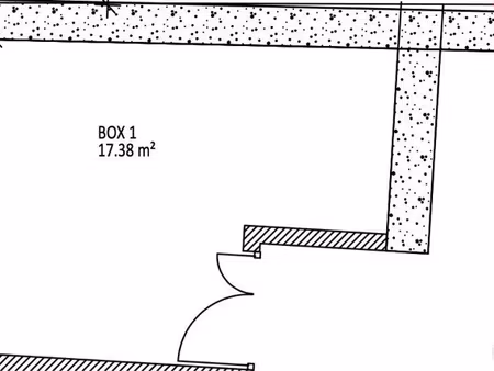 box de stockage 17,38m2