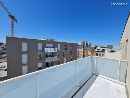 4 pièces - récent - quartier gare/univ - lumineux