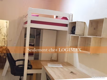 studio 1 pièce 12 m²