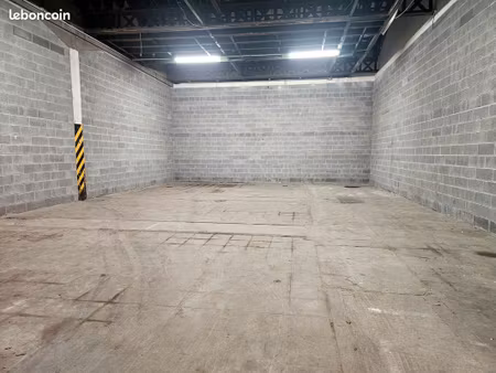entrepôt / local / hangar à louer – 118 m² – roubaix (limite wattrelos)