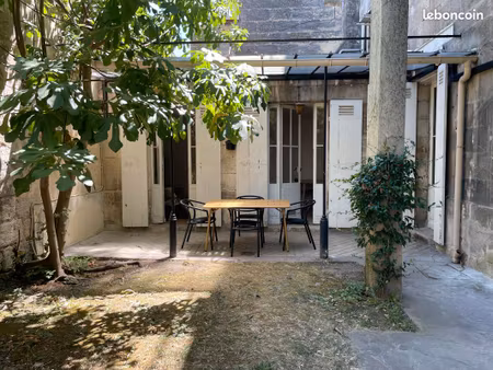 t3 climatisé avec jardin-st seurin/fondaudège