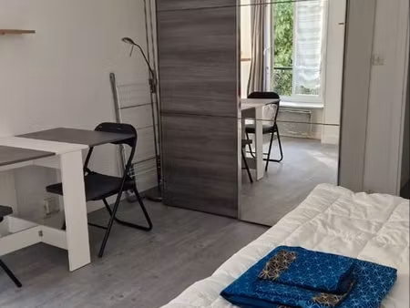 studio meublé 21m2 courcelles