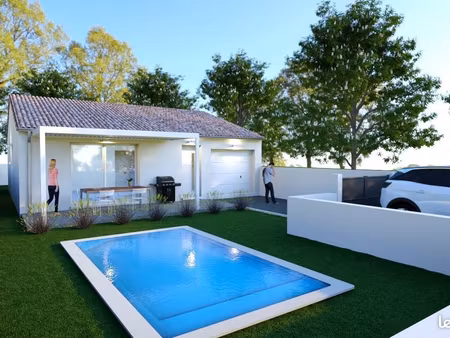 projet de construction d'une maison 51 m² avec terrain à laudun-l'ardoise (30)