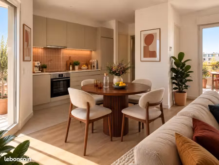 appartement 3 pièces 62 m²