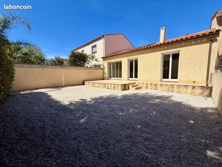 villa plain pied avec 3 chambres