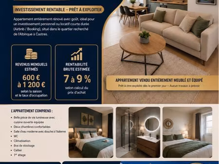 appartement clé en main – quartier albinque