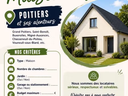 recherche maison a louer