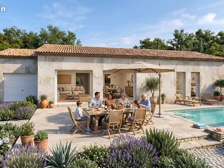 maison 95 m² avec terrain à gareoult (83)