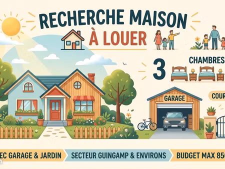 location maison secteur guingamp