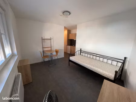studio meublé 24 m2 - sarreguemines centre-ville