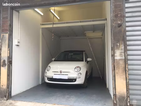 m°falguière. garage avec mezzanine